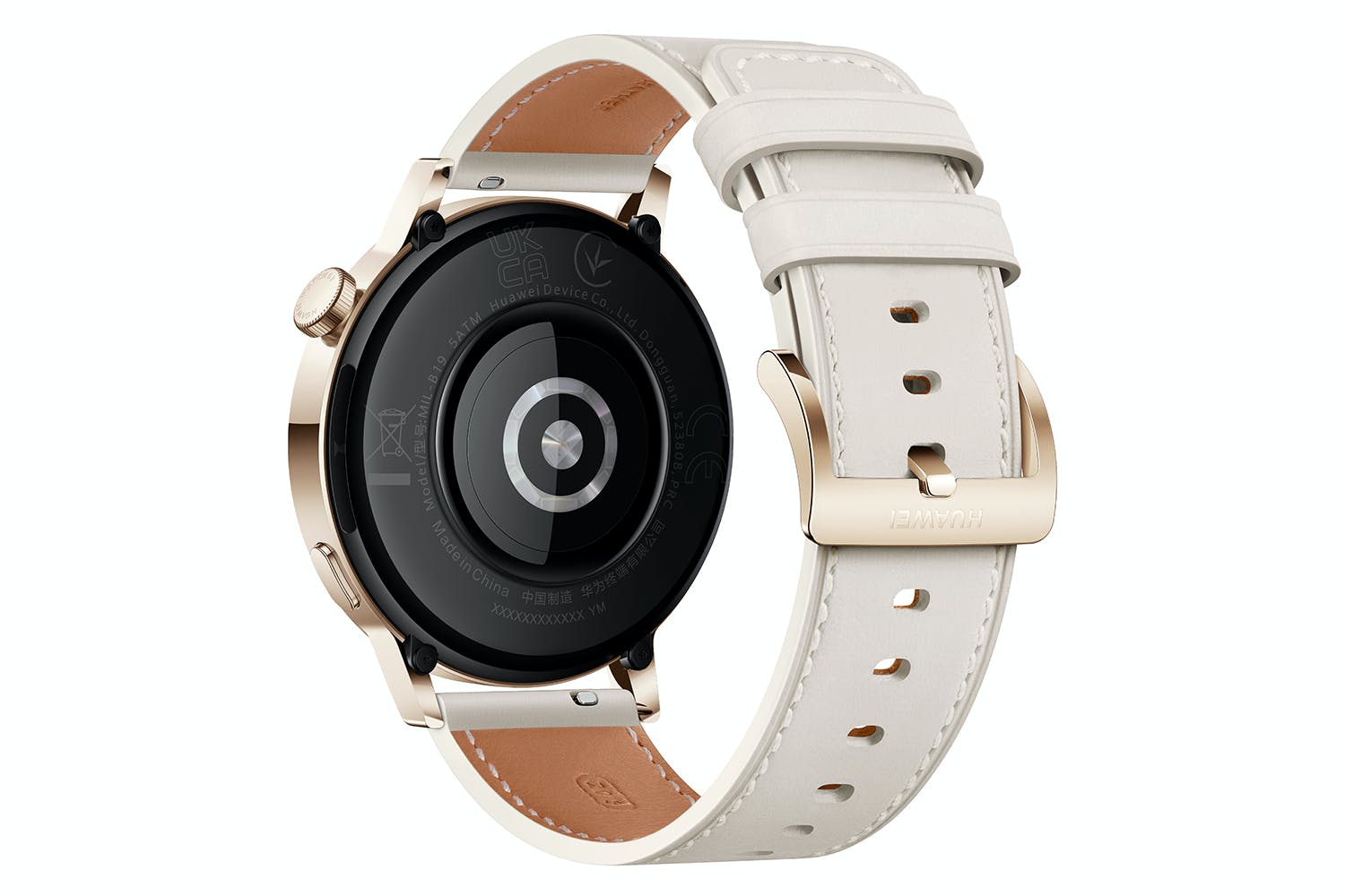 HUAWEI Watch GT 3 42mm Elegant Light Cold White Leather Strap 55027150, Starting at 189,00 €